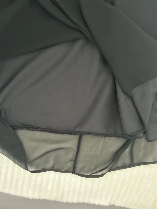 Azazie Black Sheath Strapless Chiffon Convertible Dress A6 - Picture 16 of 16